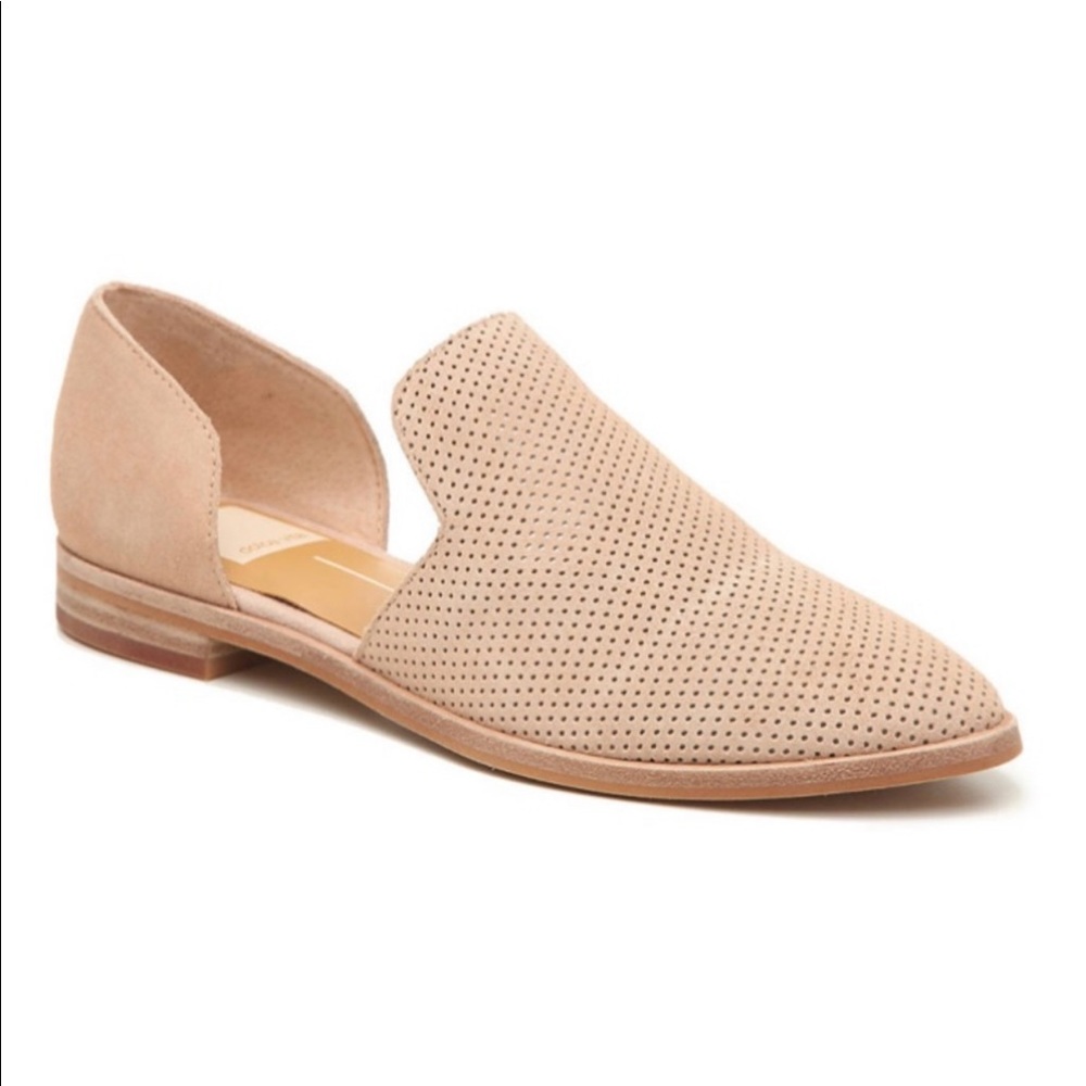 Dolce Vita Nude Cody Perforated Flats - sz 9.5